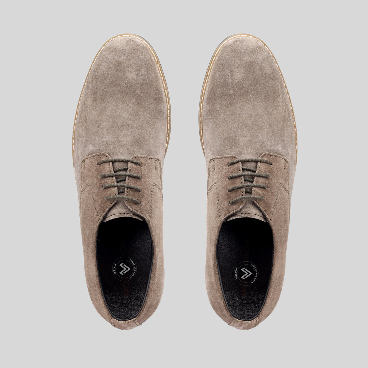 Men's Celadon Suede Derby