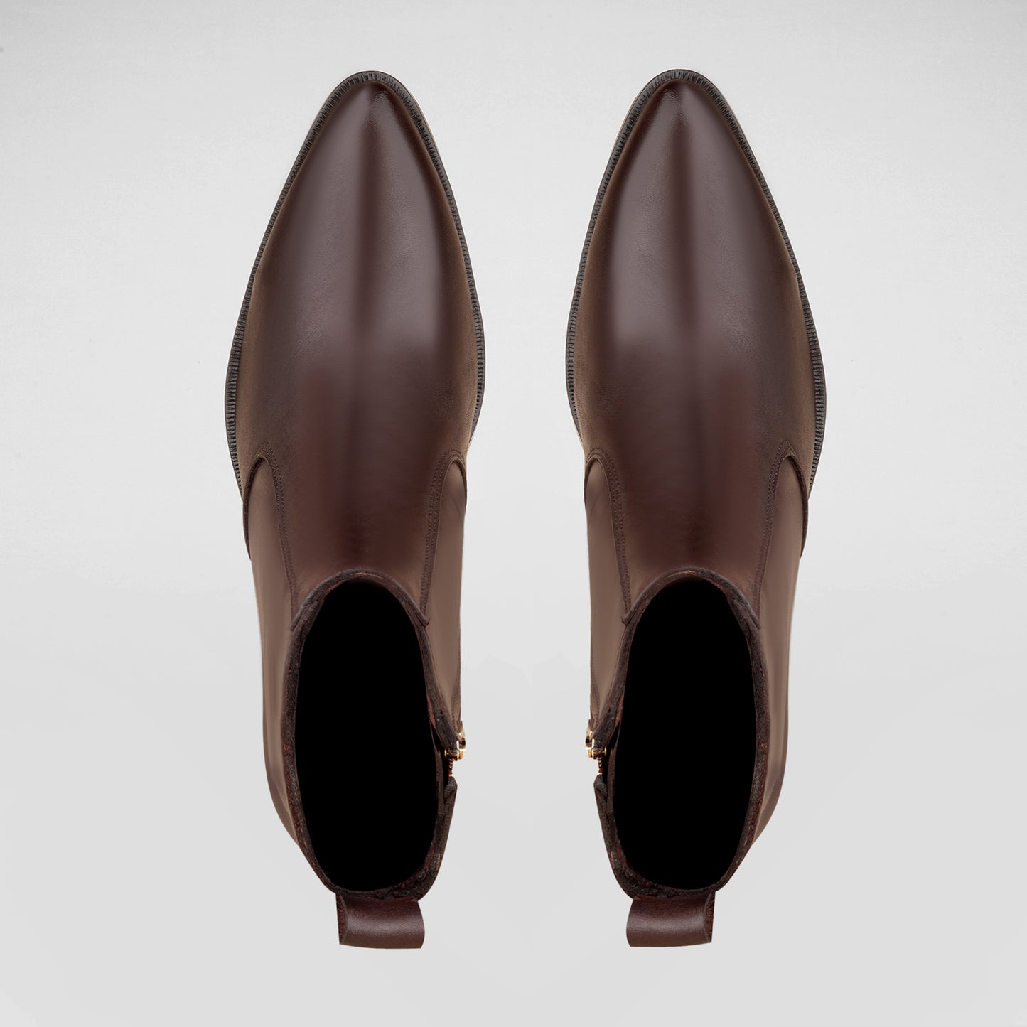 Brown Pointed Toe Chelsea