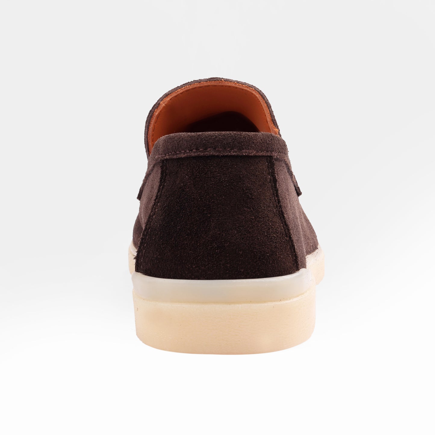 Brown Suede Leather Loafer