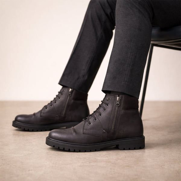 Brown Combat Shoe - MrVik
