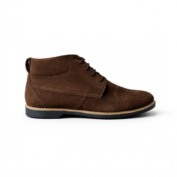 Brown Suede Leather Boot - MrVik