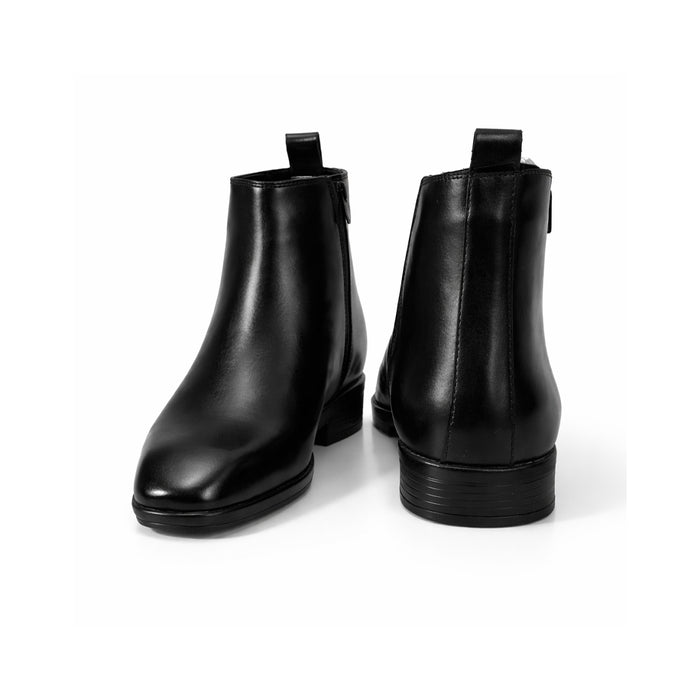 Black Italian Zip Chelsea