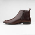 Brown Italian Zip Chelsea