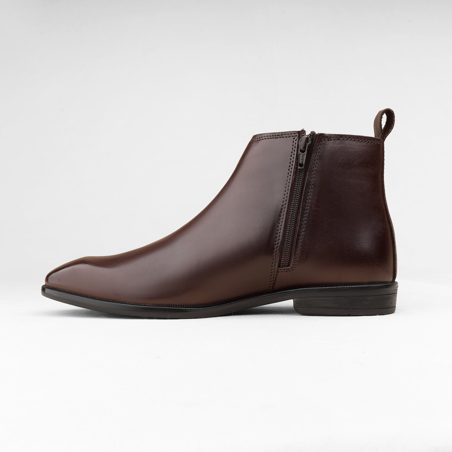 Brown Italian Zip Chelsea