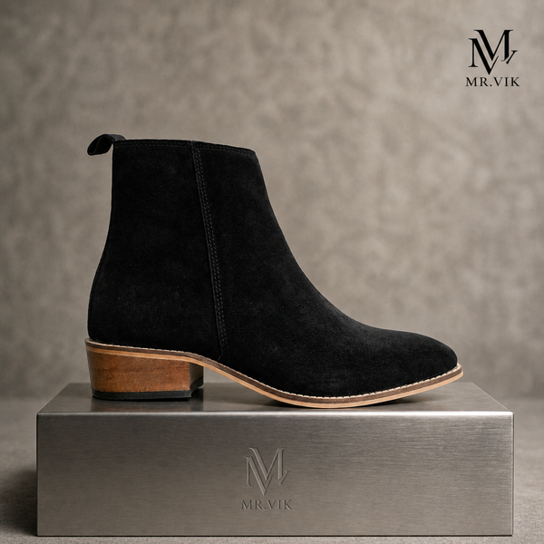 Black Suede Woodsole