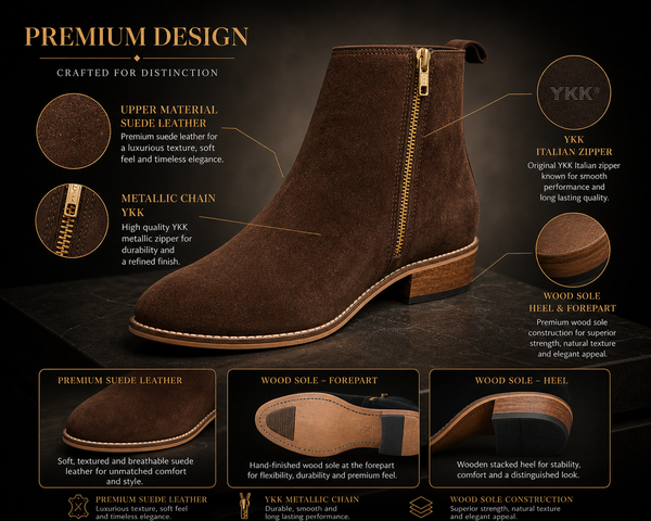 Brown Suede Woodsole