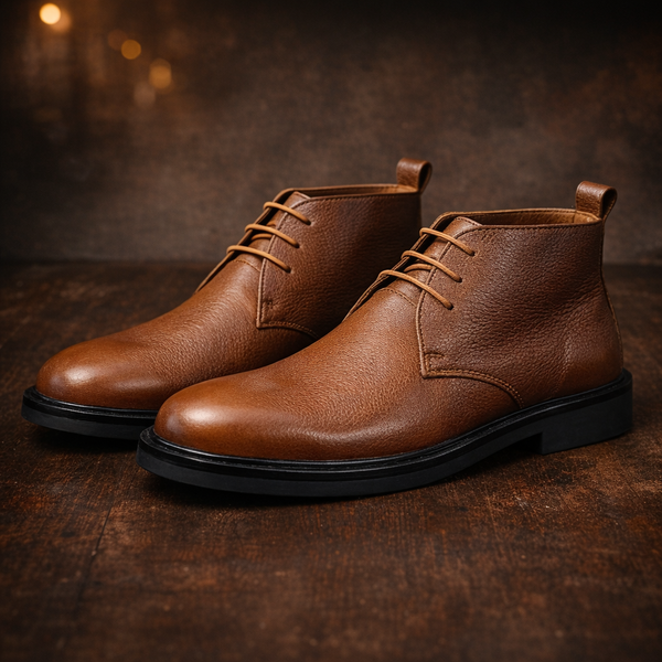 TAN NDM Chukka boot