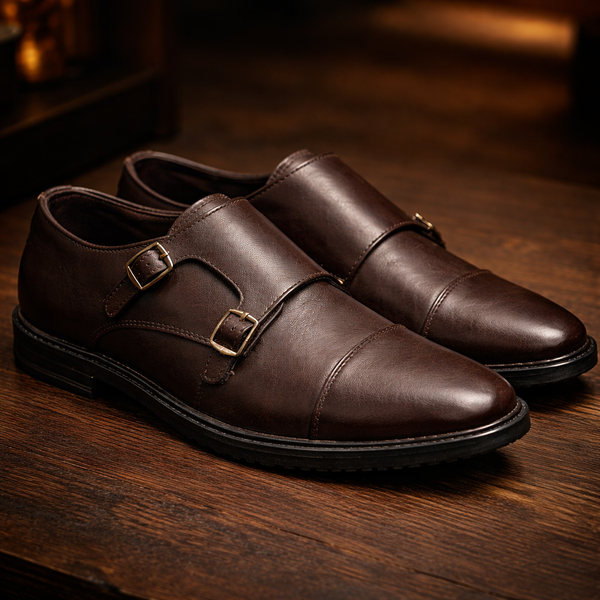 Brown double monk