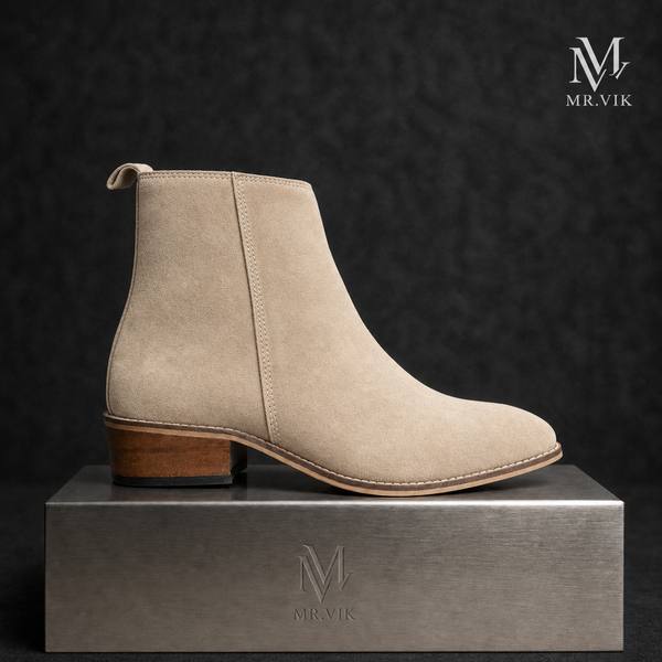 Cream Suede Woodsole