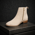 Cream Suede Woodsole