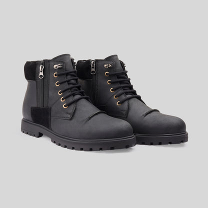 Men's Black Combat Boot