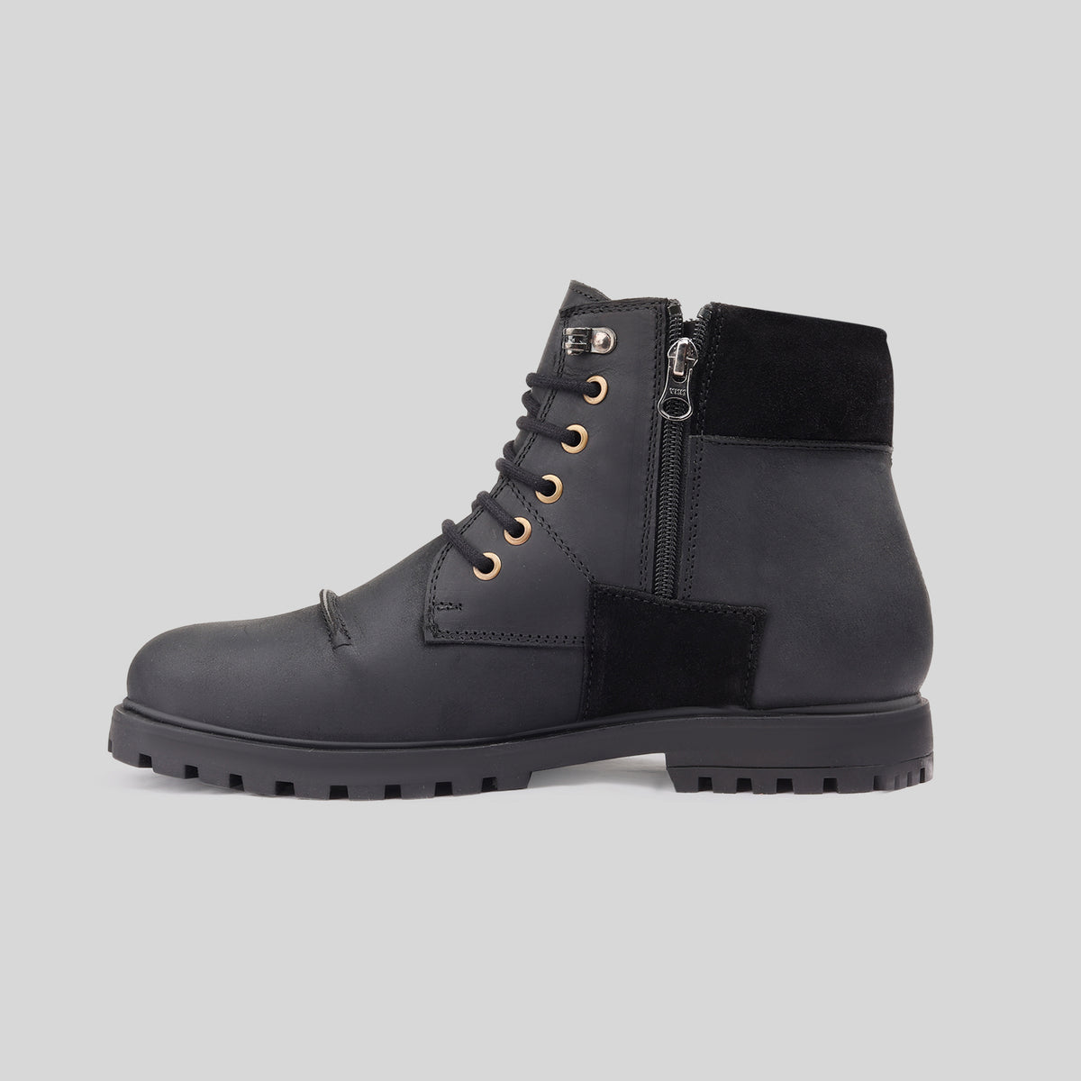 Men's Black Combat Boot