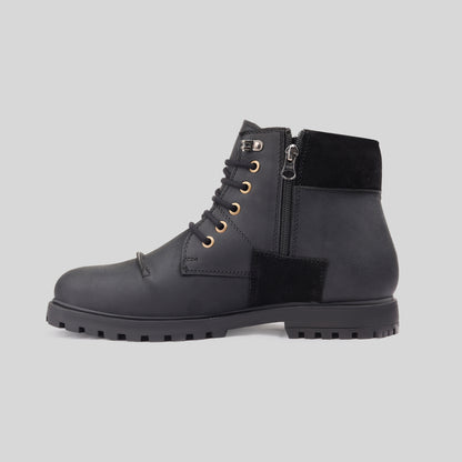 Men's Black Combat Boot