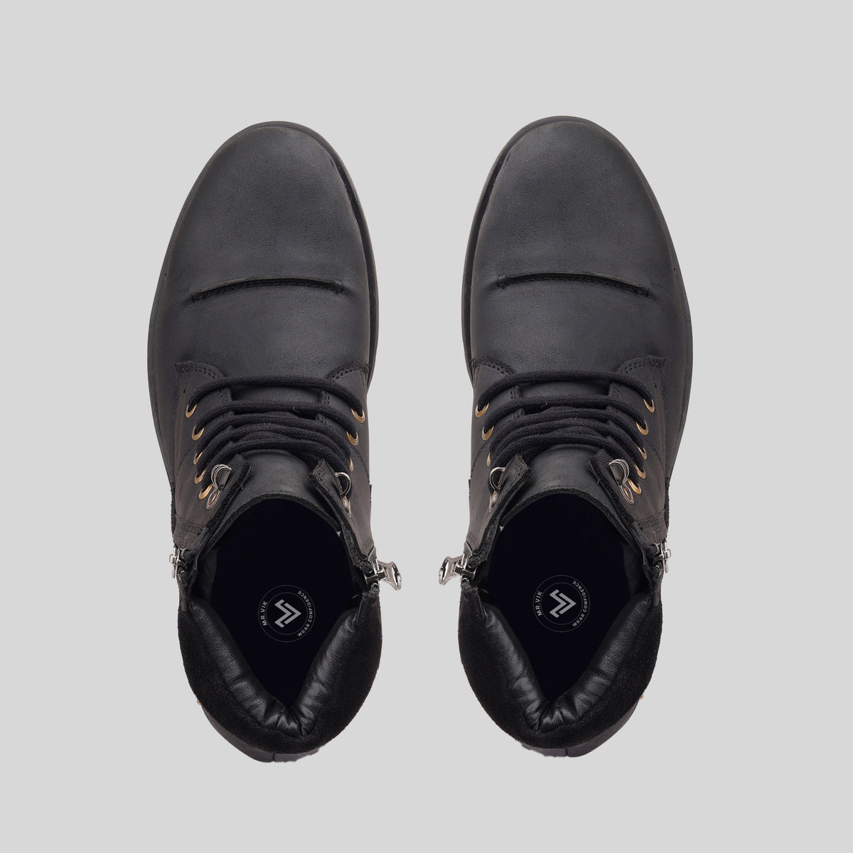 Men's Black Combat Boot