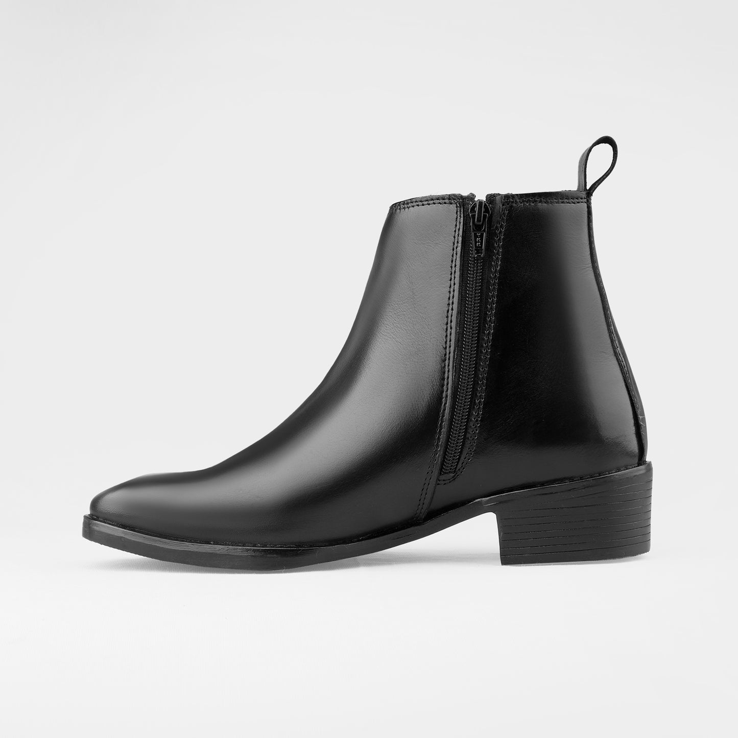 Black Cuban Heel Chelsea