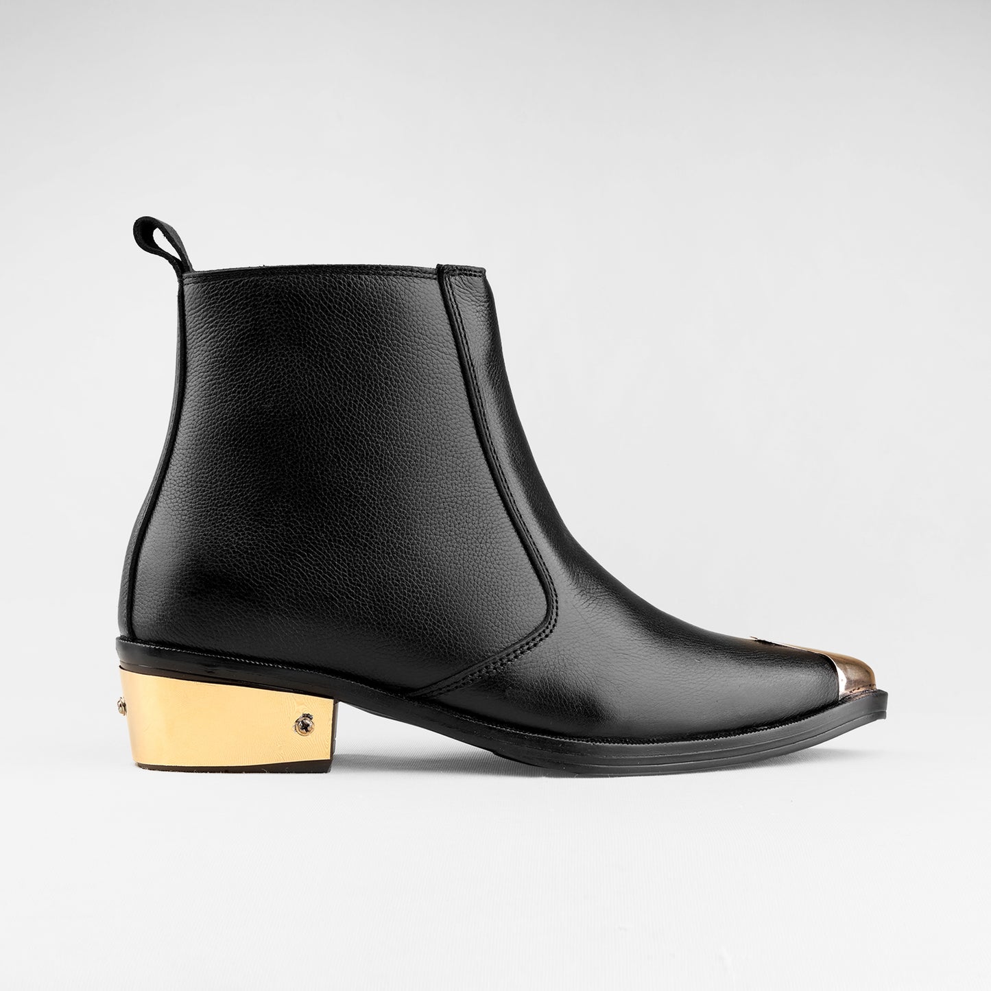 Golden Toe Chelsea Boots