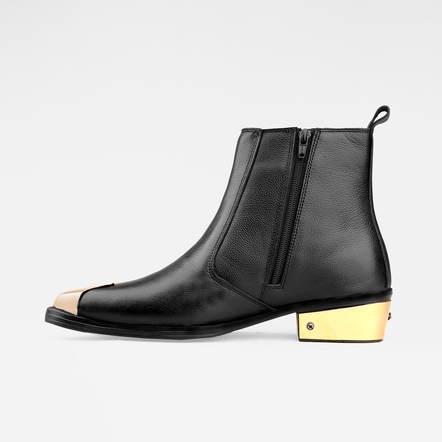Golden Toe Chelsea Boots