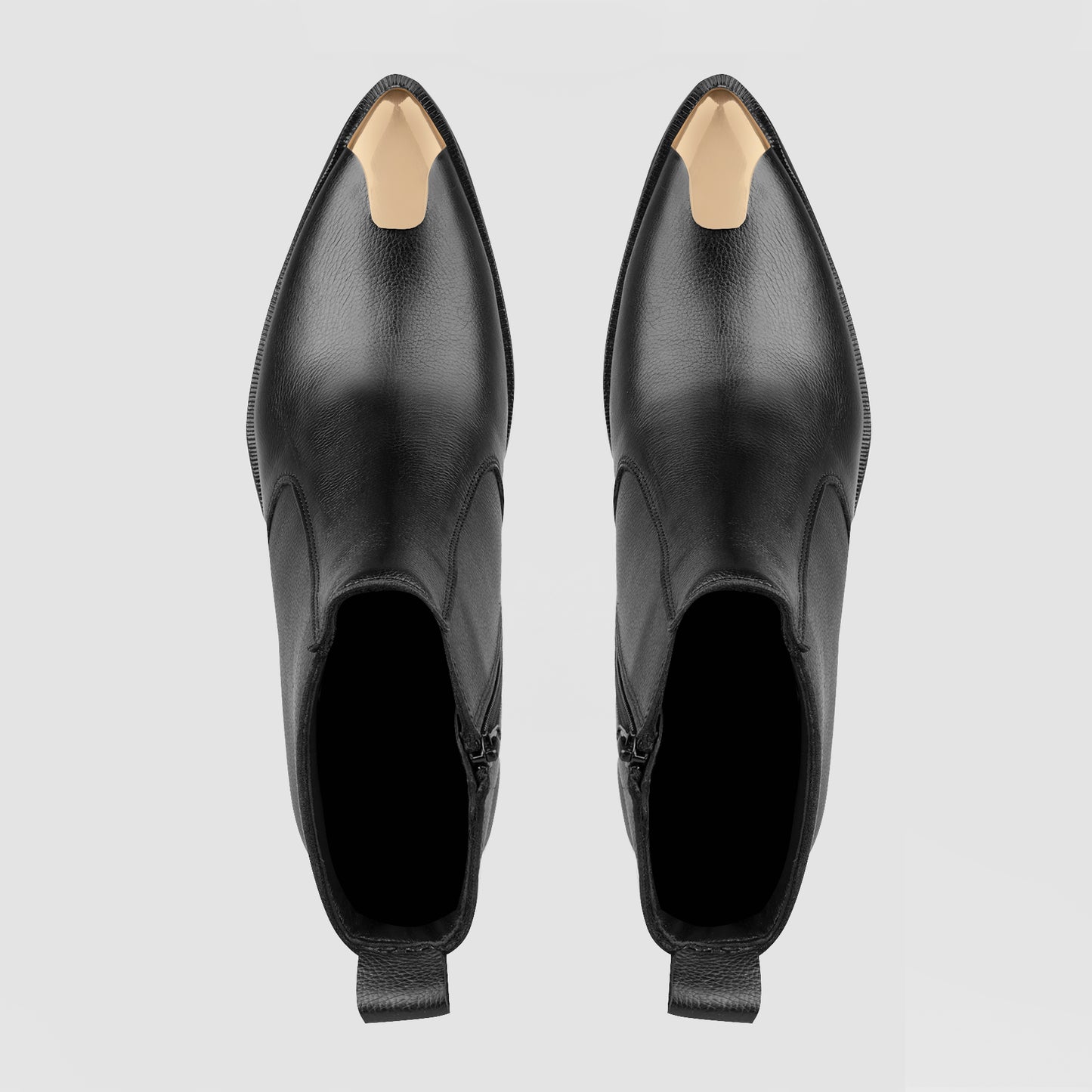 Golden Toe Chelsea Boots
