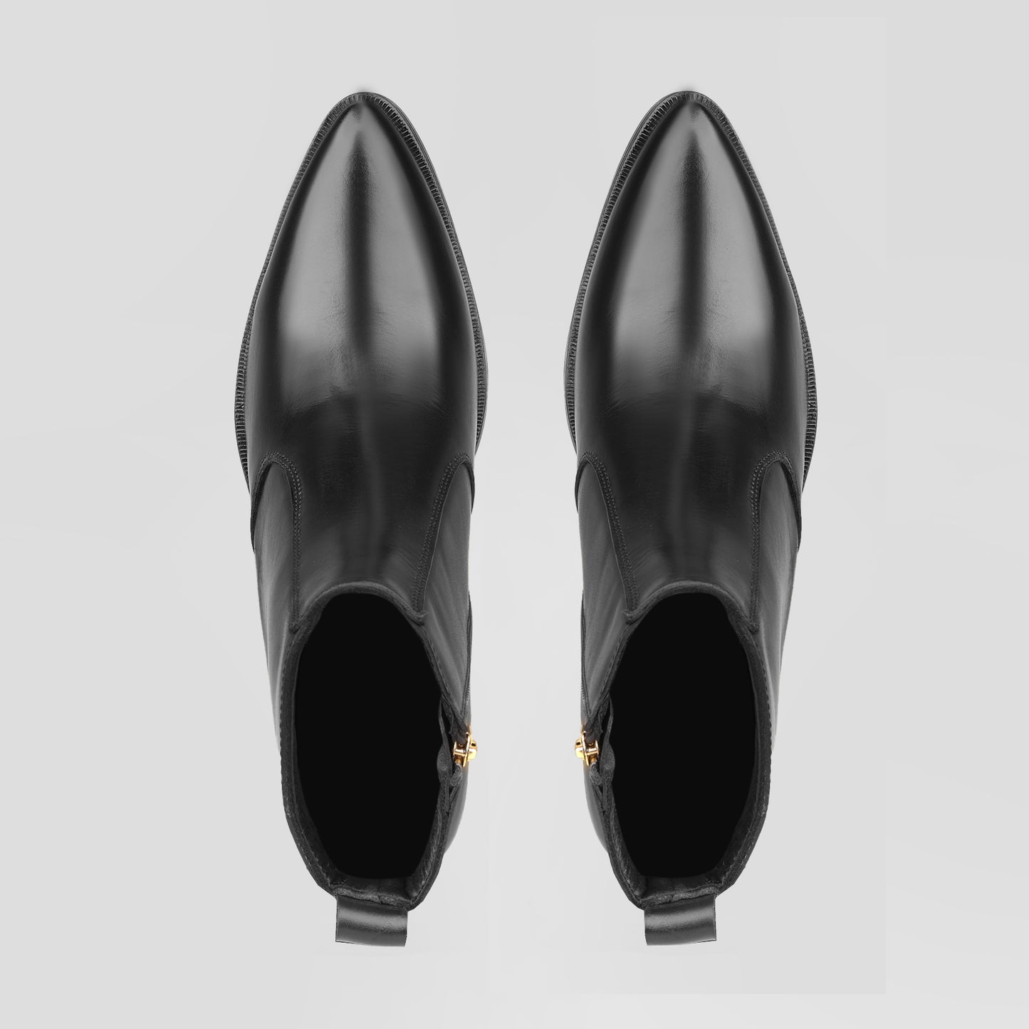 Black Pointed Toe Chelsea