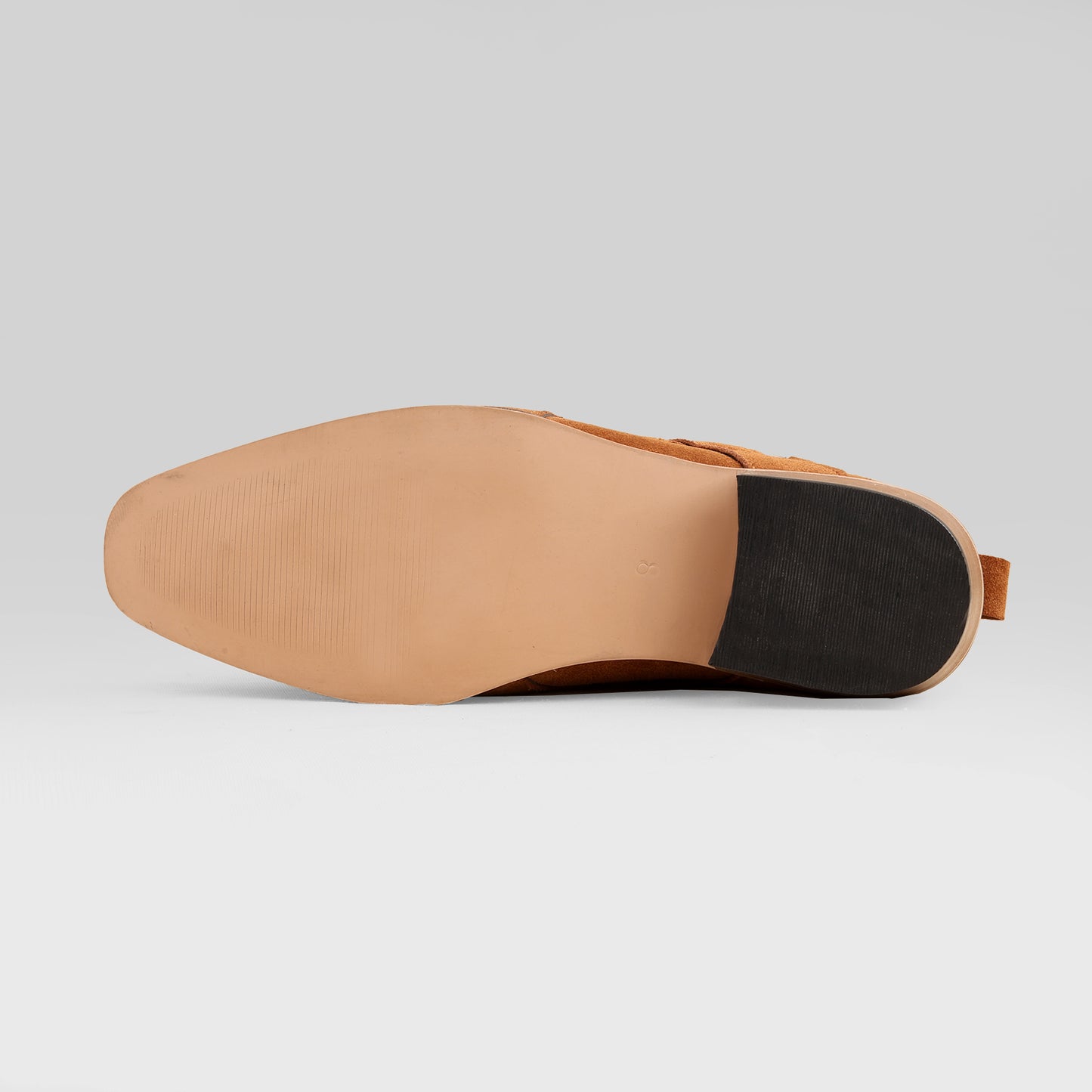 Tan Wood Sole Jodhpur Boots