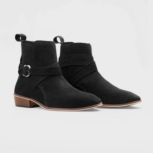 Black Jodhpuri Boots