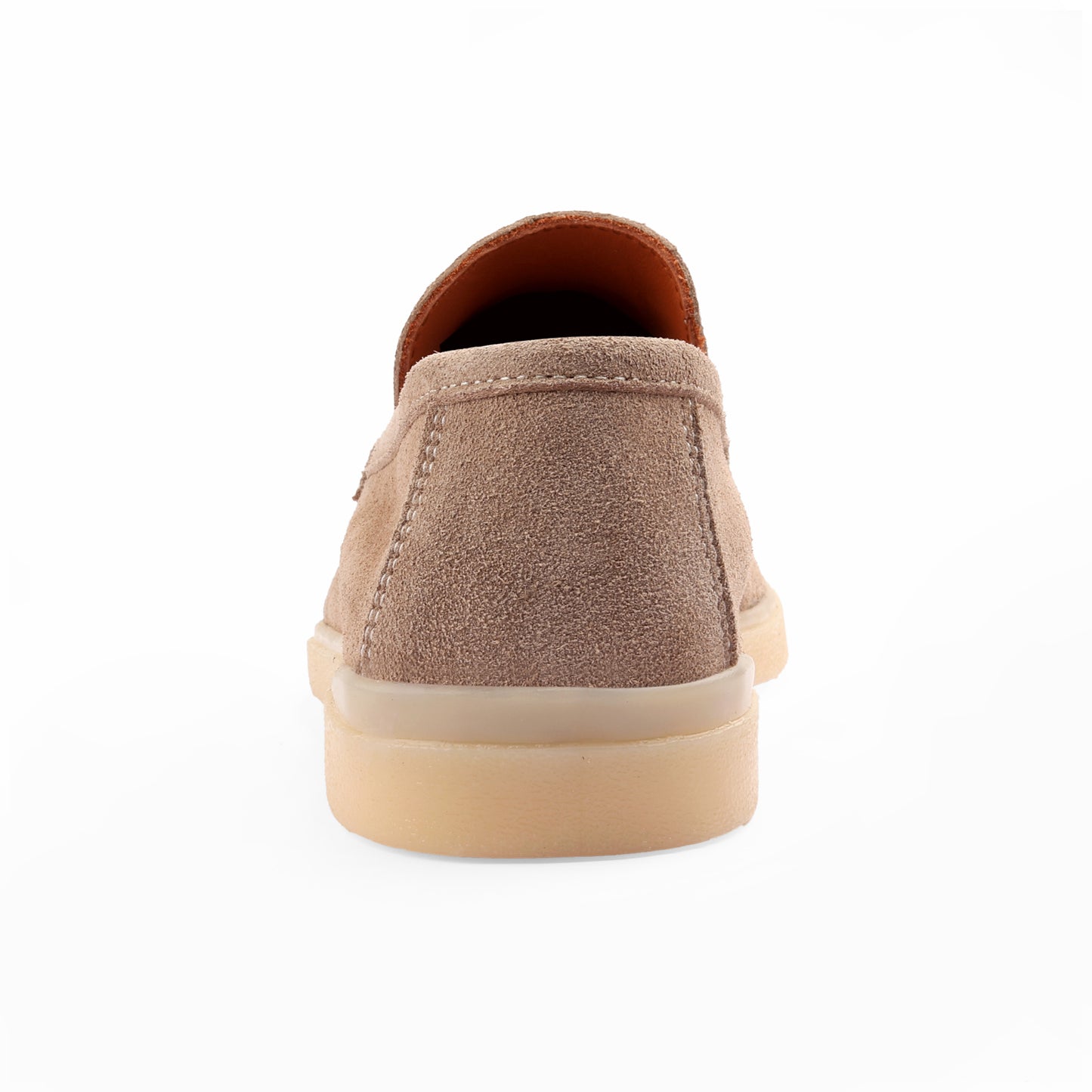 Sand Beige Suede Leather Loafer