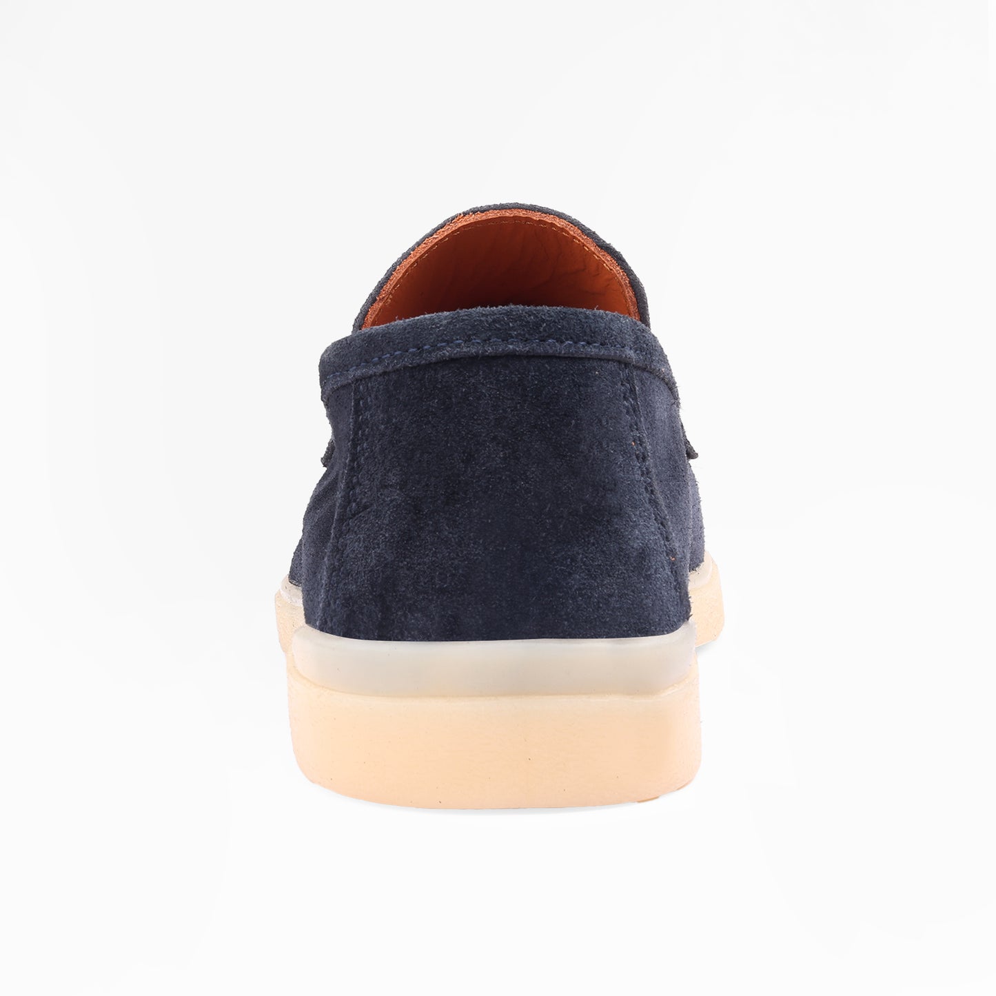 Blue Suede Leather Loafer