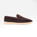 Brown Suede Leather Loafer