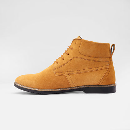 Tan Suede Leather Boot