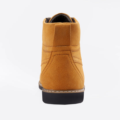 Tan Suede Leather Boot