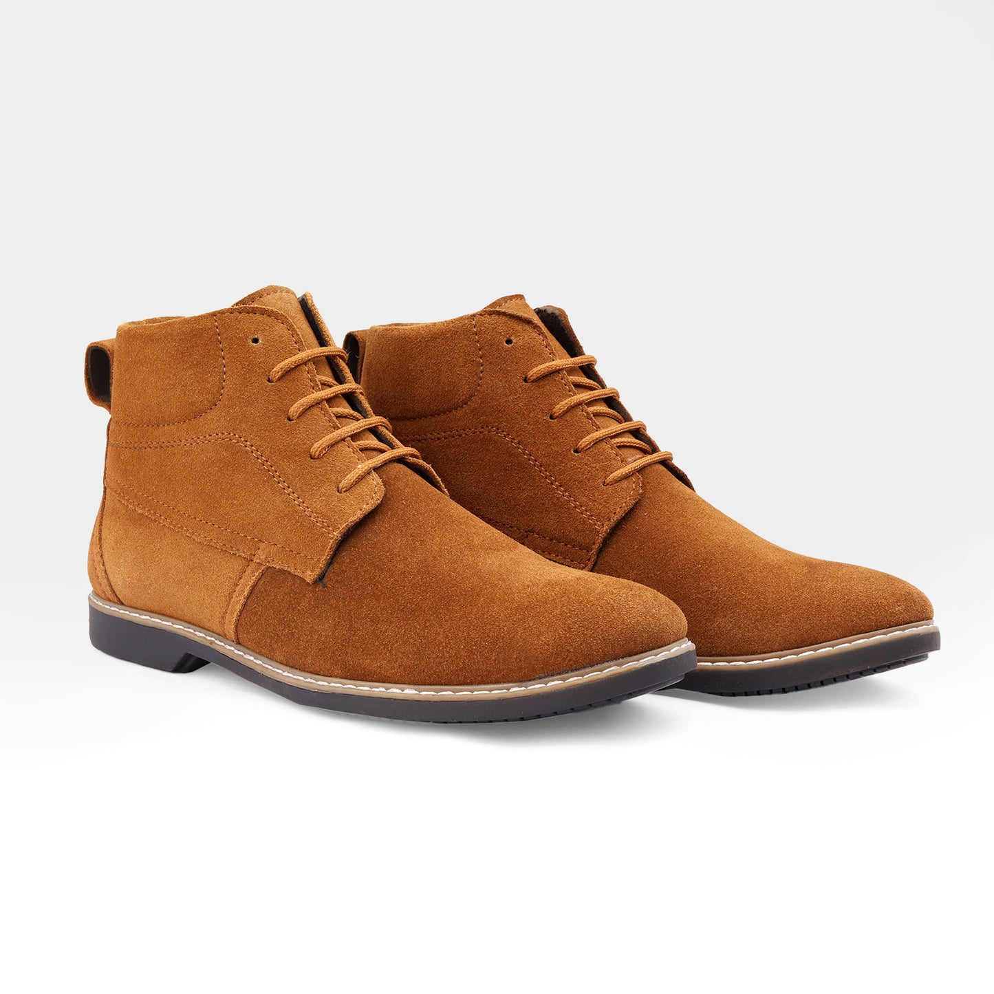 Bombay Brown Suede Leather Boot
