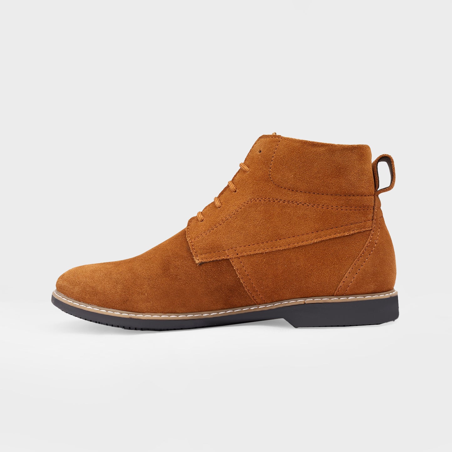 Bombay Brown Suede Leather Boot