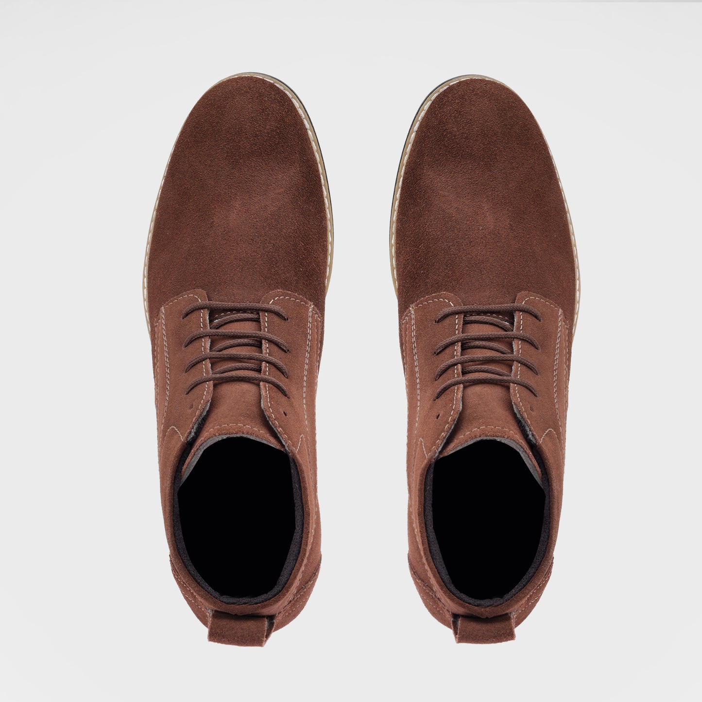 Brown Suede Leather Boot