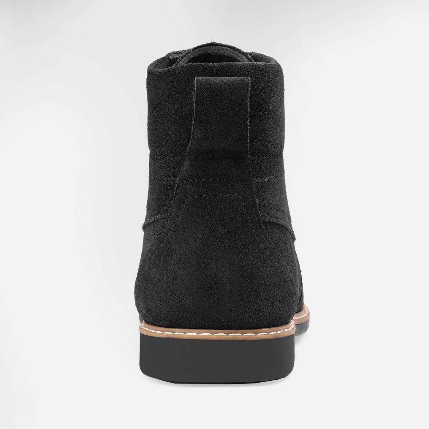 Black Suede Leather Boot