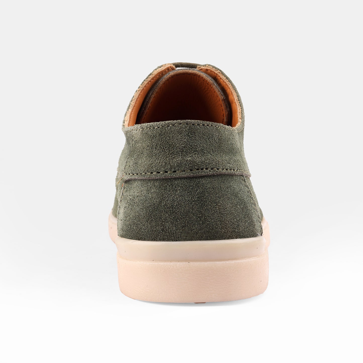 Green Leather Loafer Lace up