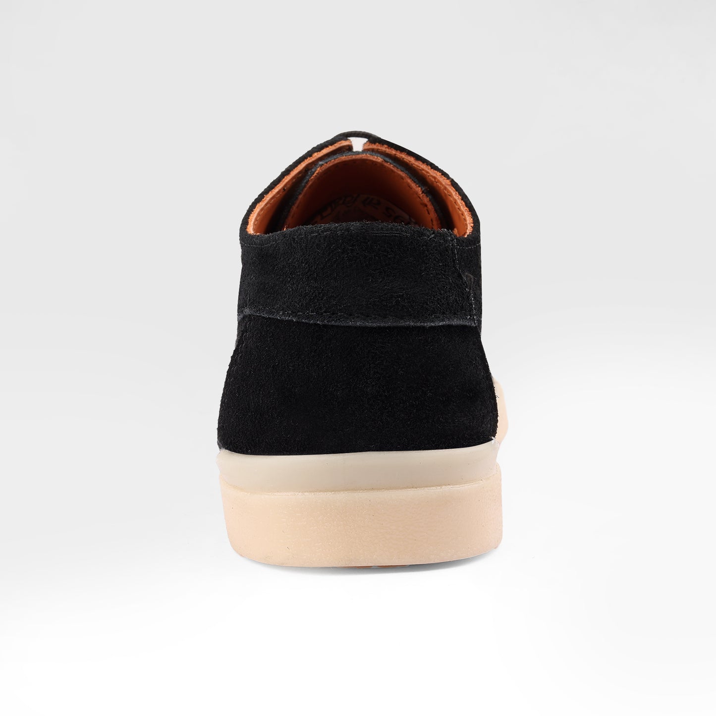 Black Leather Loafer Lace up