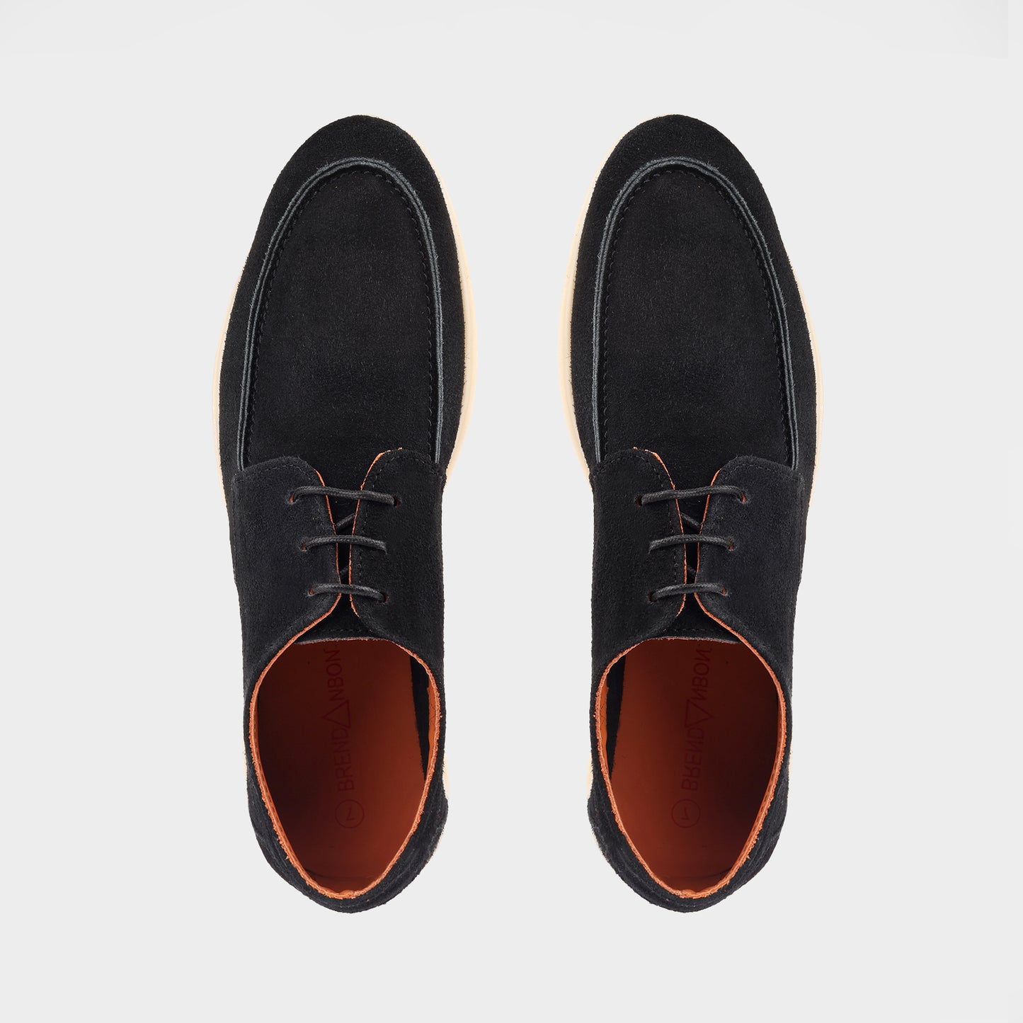 Black Leather Loafer Lace up