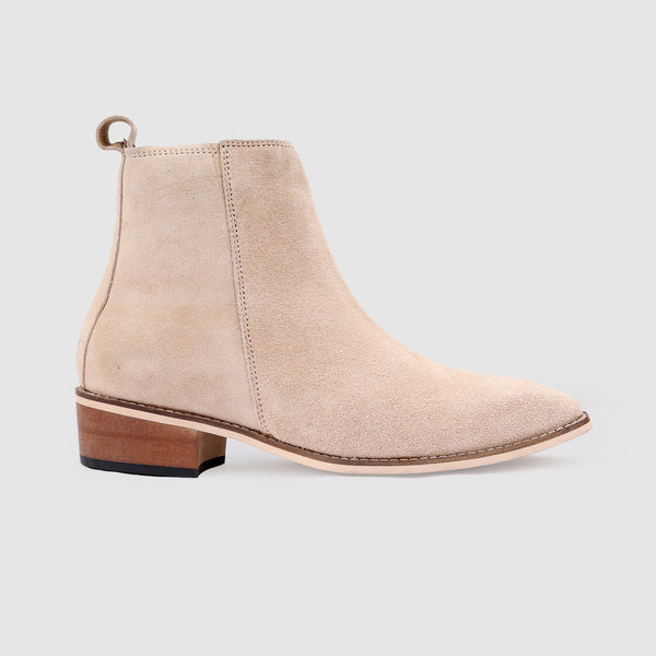 Cream Suede Woodsole