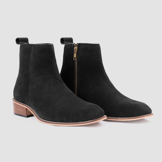 Black Suede Woodsole