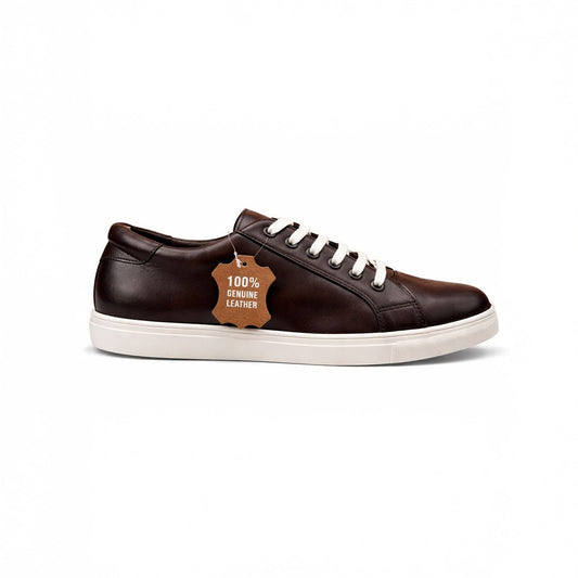 Antique Brown Leather Sneaker - MrVik