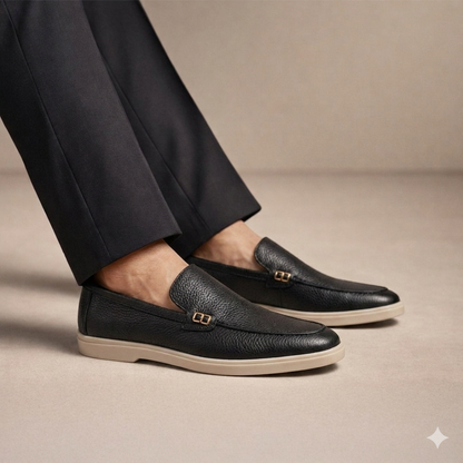 Milled Loafer Black