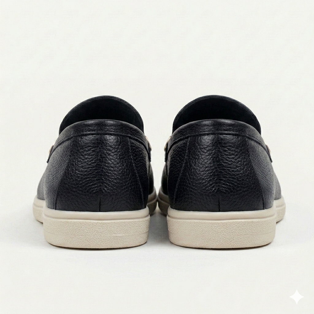 Milled Loafer Black