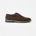 Derby Suede Formal Brown