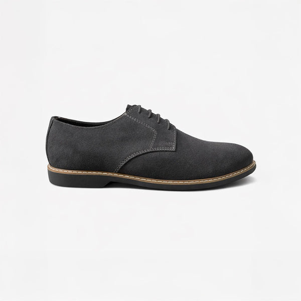 Derby Suede Formal Grey - MrVik