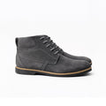 Grey Suede Leather Boot