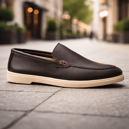 Milled Loafer Brown - MrVik