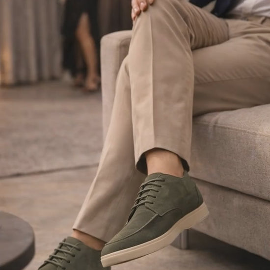 Suede_loafer_lace Green