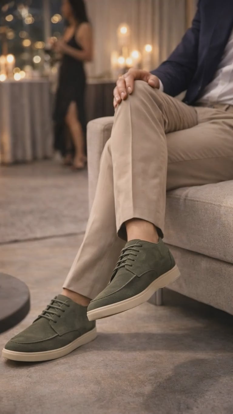 Suede_loafer_lace Green