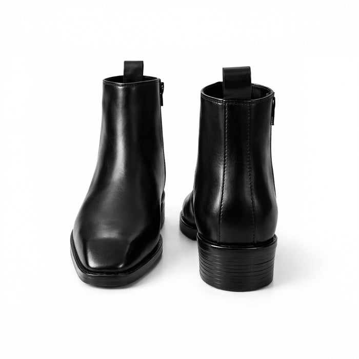 Black Cuban Heel Chelsea