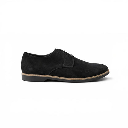 Derby Suede Formal Black